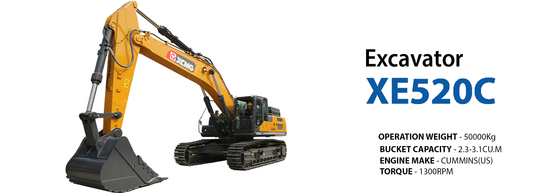 XCMG XE520C excavator