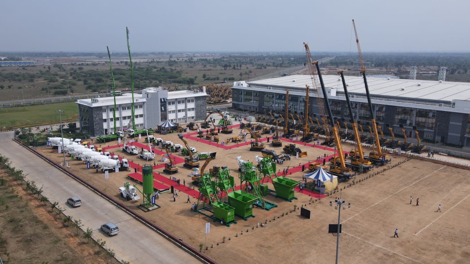 Eisen Infratech equipment handover